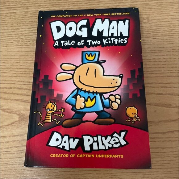 Dog Man Hardcover Books Dav Pilkey Set Of 2 Brawl of the Wild Tale of 2 Kitties - Picture 4 of 4